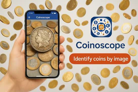 Coinoscope reverse image-search coin app
